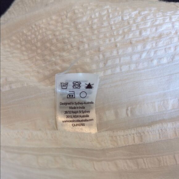 Sea Level Swim Australia White Heatwave Bandeau Midi Dress size Small - Picture 7 of 11